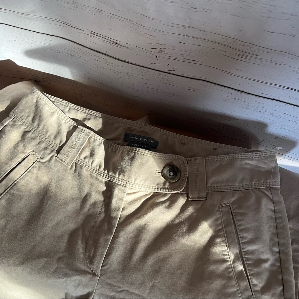 Ann Taylor curvy khakis - Picture 2 of 6